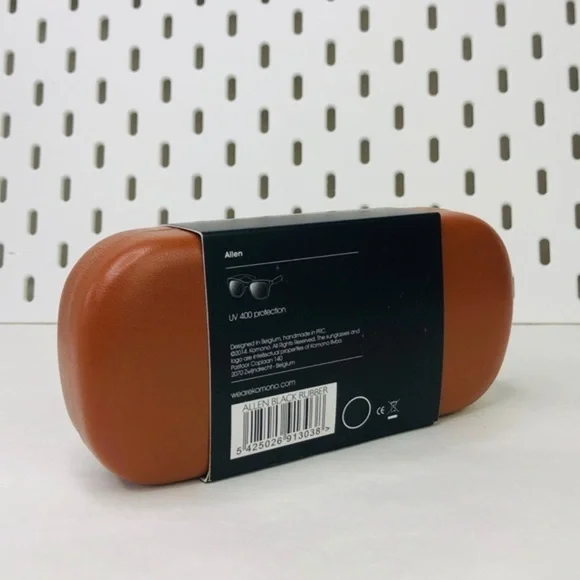 KOMONO sunglasses Allen Black Rubber NEW wayfarer - Picture 9 of 9